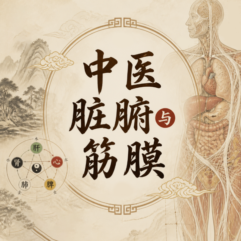 中医脏腑与筋膜